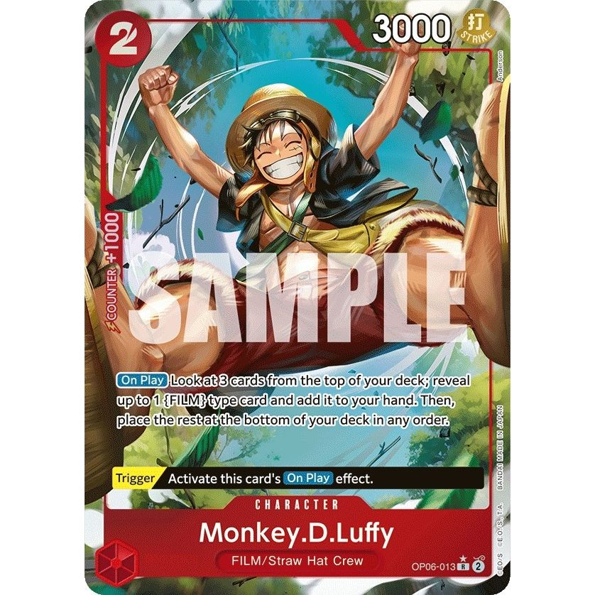 Image for Monkey.D.Luffy (Alternate Art) (OP06-013) (OP06) - One Piece Card Game
