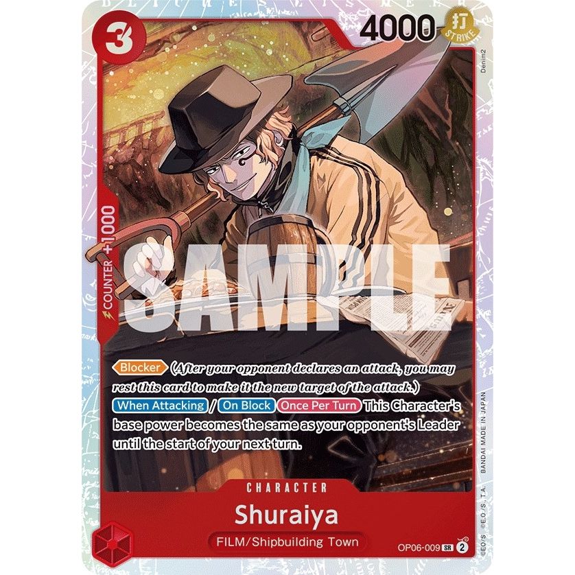 Image for Shuraiya (OP06-009) (OP06) - One Piece Card Game