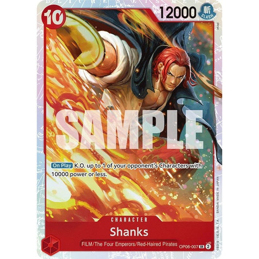 Image for Shanks (OP06-007) (OP06) - One Piece Card Game