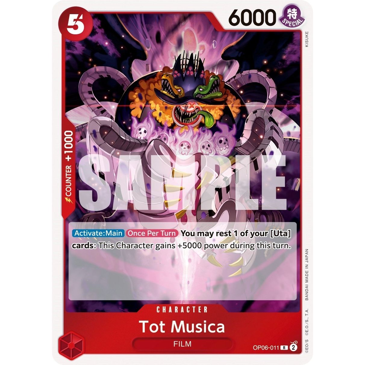 Image for Tot Musica (OP06-011) (OP06) - One Piece Card Game
