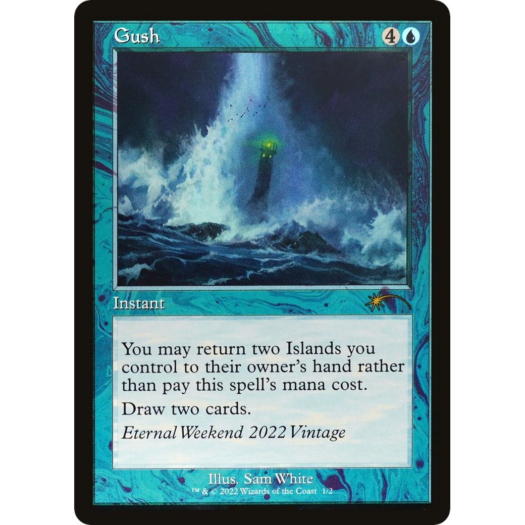 Image for Gush (Eternal Weekend 2022 Promo) (1) (UMP) - Magic: The Gathering