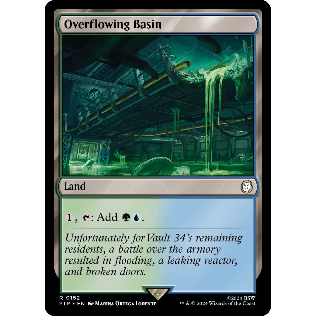 Image for Overflowing Basin (152) (PIP) - Magic: The Gathering
