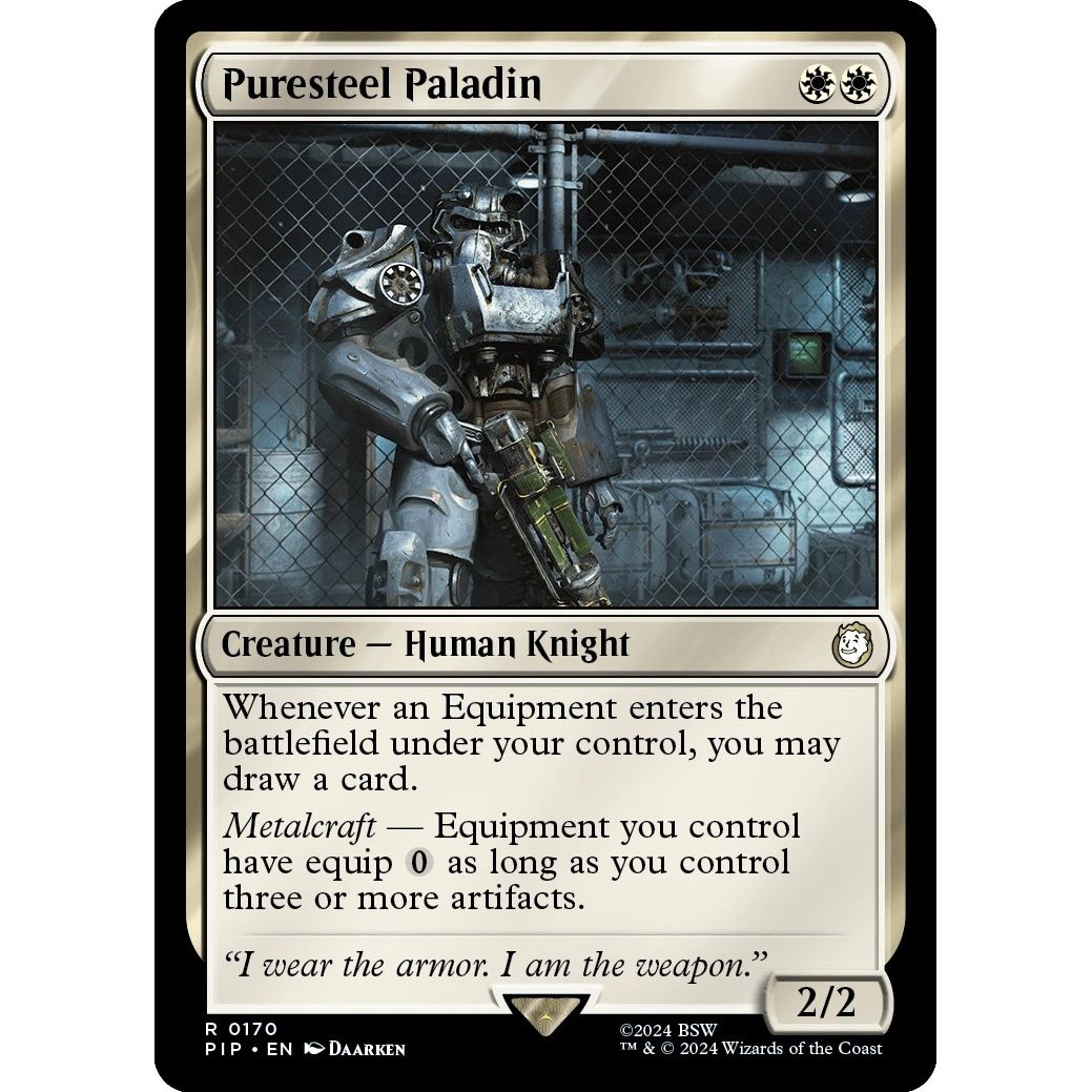 Image for Puresteel Paladin (170) (PIP) - Magic: The Gathering