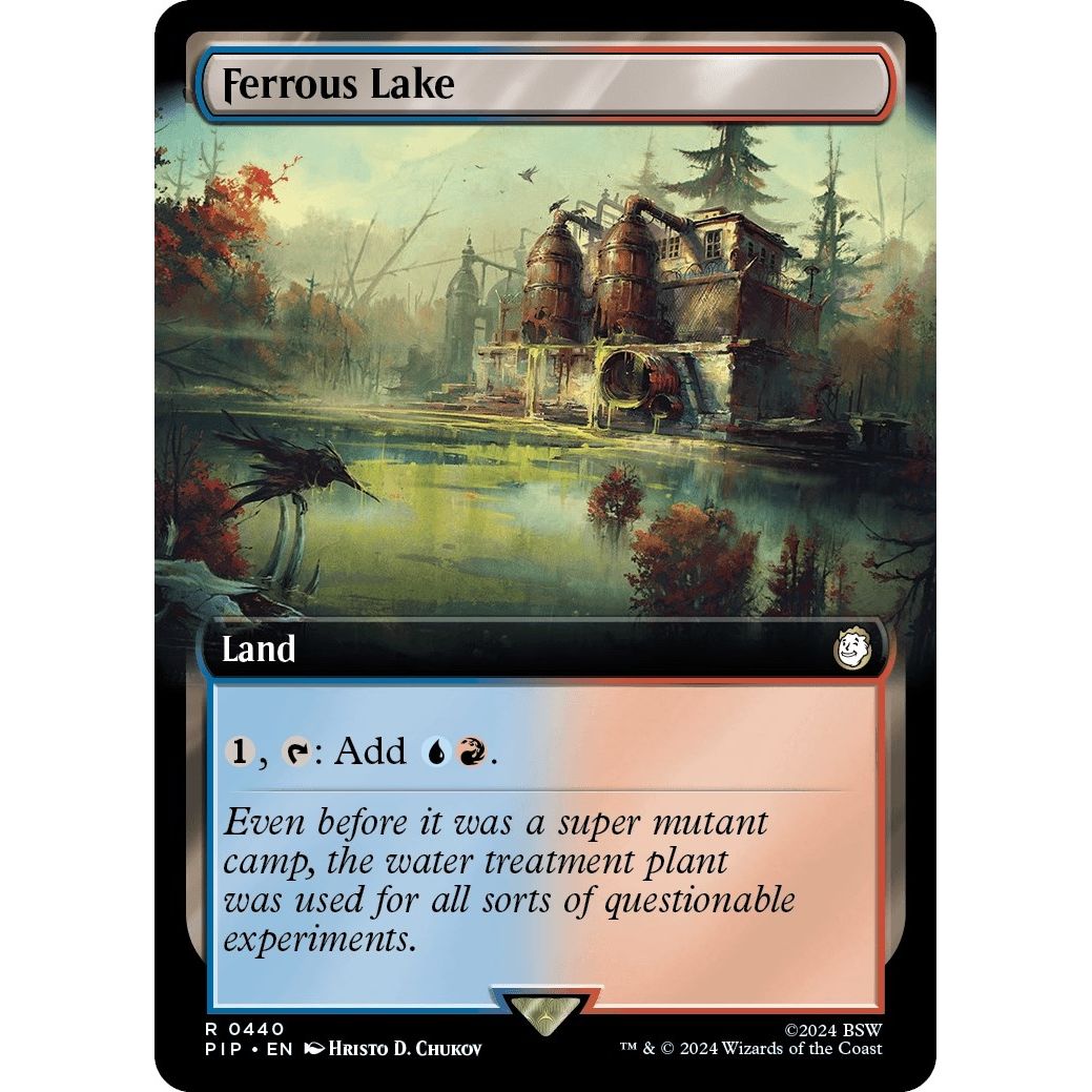 Image for Ferrous Lake (Extended Art) (440) (PIP) - Magic: The Gathering