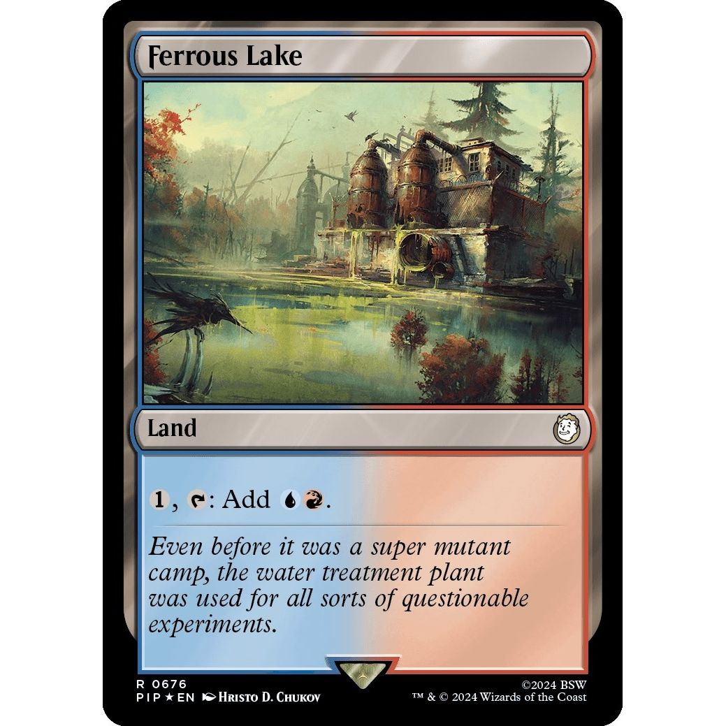 Image for Ferrous Lake (Surge Foil) (676) (PIP) - Magic: The Gathering