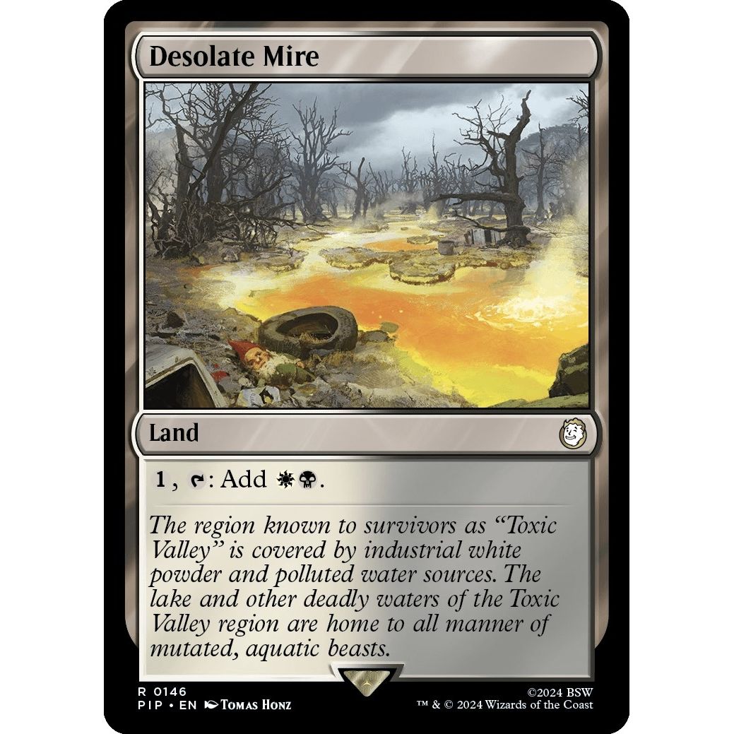 Image for Desolate Mire (146) (PIP) - Magic: The Gathering