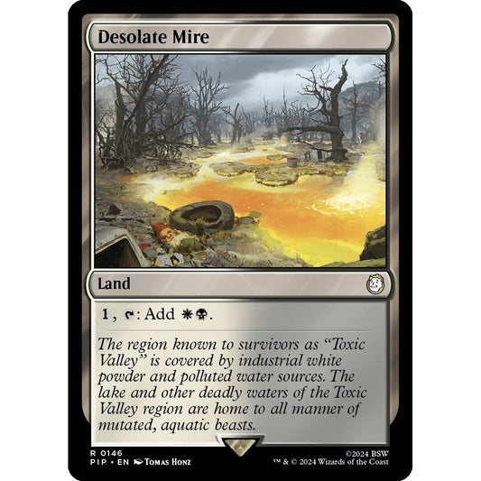 Image for Desolate Mire (146) (PIP) - Magic: The Gathering