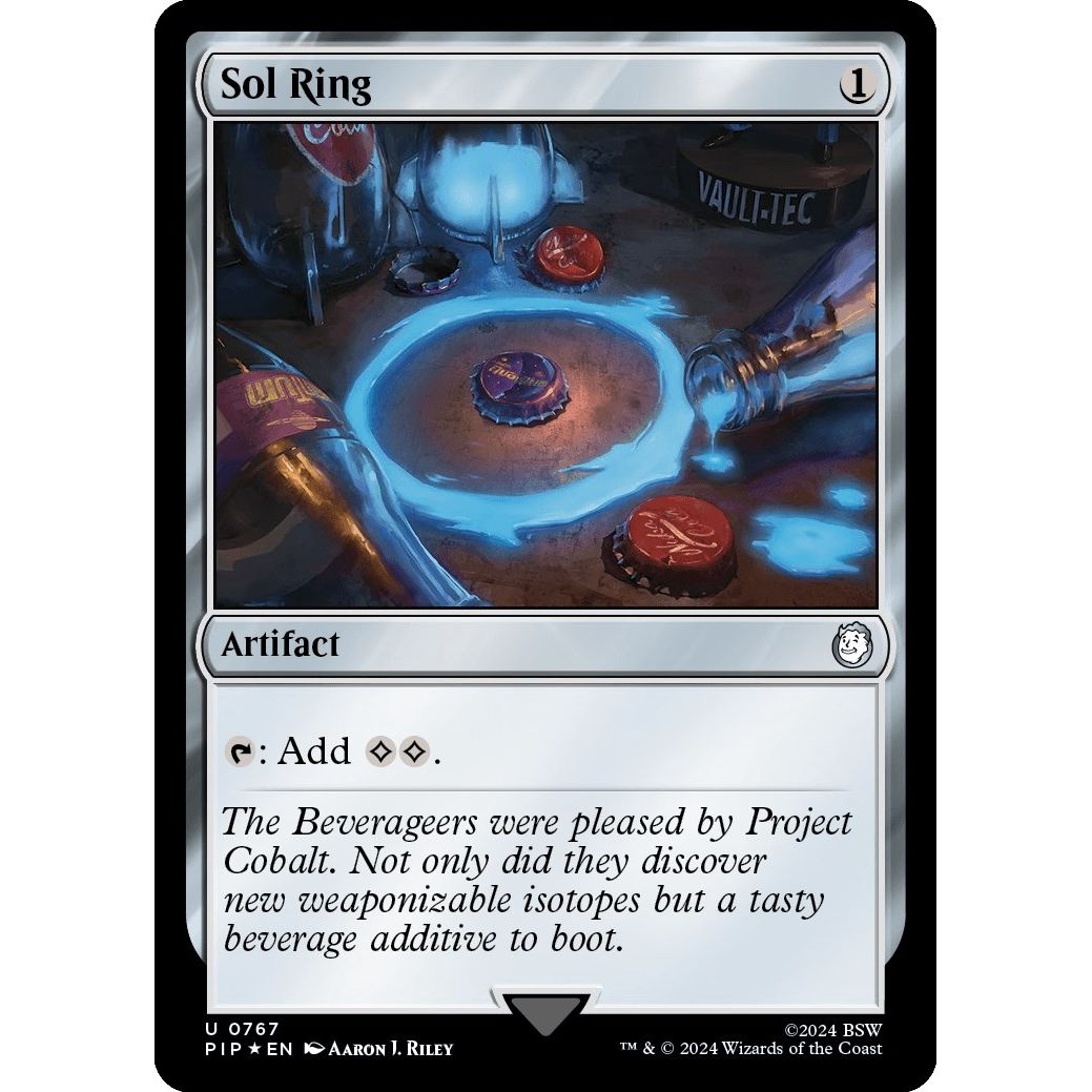 Image for Sol Ring (Surge Foil) (767) (PIP) - Magic: The Gathering