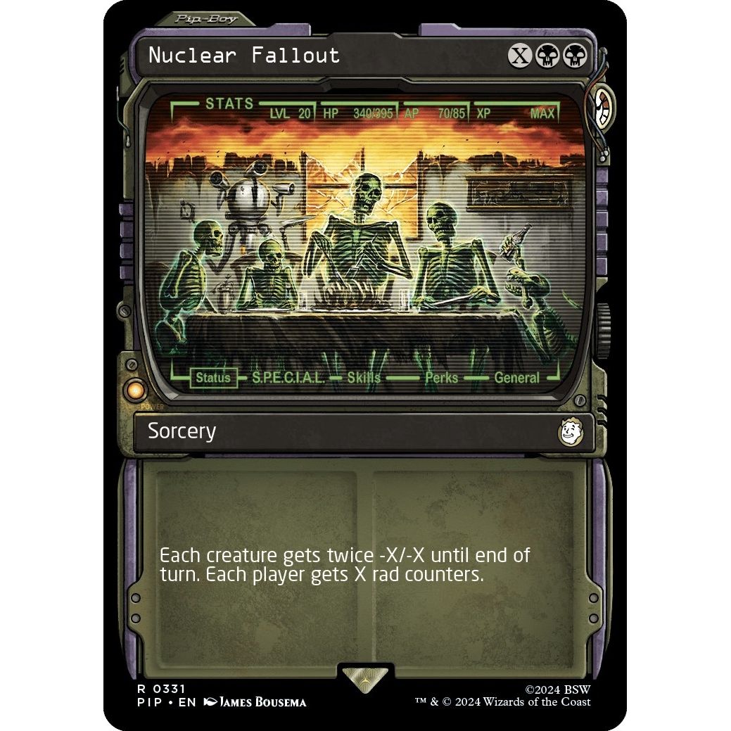 Image for Nuclear Fallout (Showcase) (331) (PIP) - Magic: The Gathering