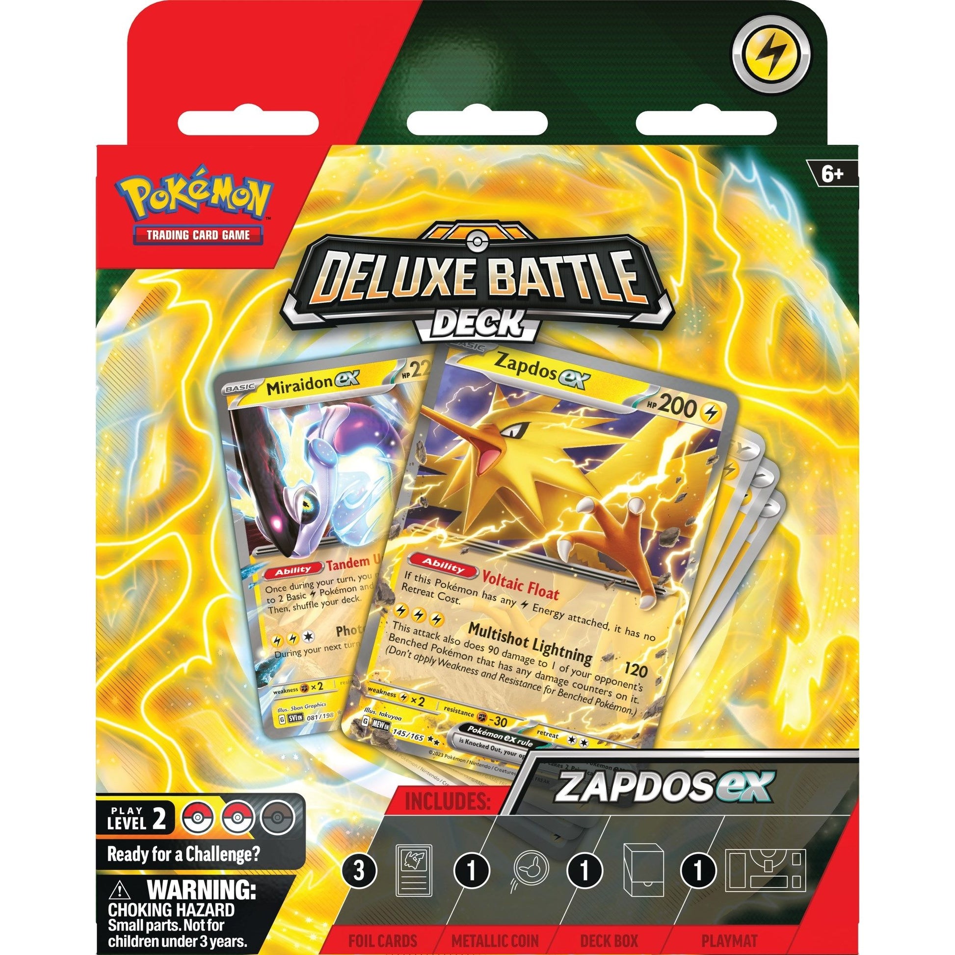 Image for Deluxe Battle Deck [Zapdos ex] - Pokemon