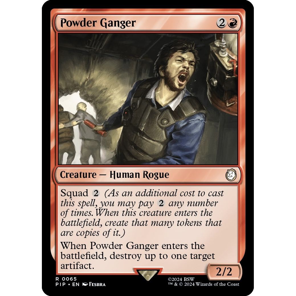 Image for Powder Ganger (65) (PIP) - Magic: The Gathering