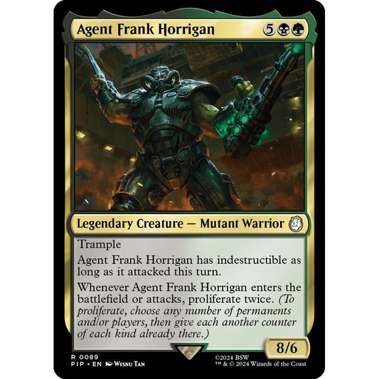 Image for Agent Frank Horrigan (89) (PIP) - Magic: The Gathering