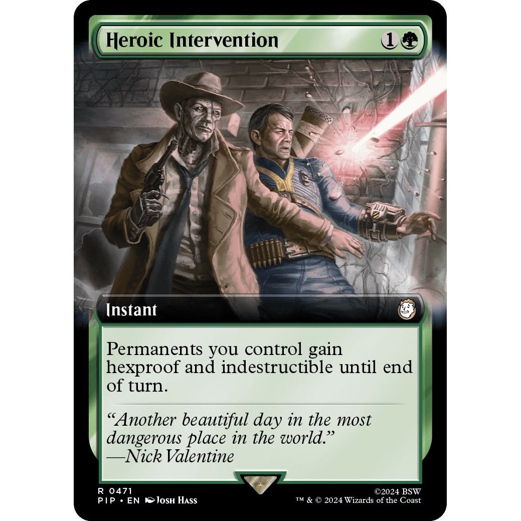 Image for Heroic Intervention (Extended Art) (471) (PIP) - Magic: The Gathering