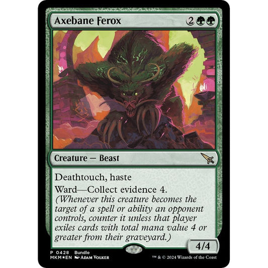 Image for Axebane Ferox (MKM Bundle) (428) (UMP) - Magic: The Gathering