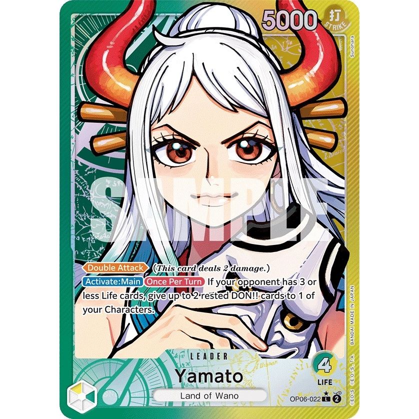 Image for Yamato (Alternate Art) (OP06-022) (OP06) - One Piece Card Game