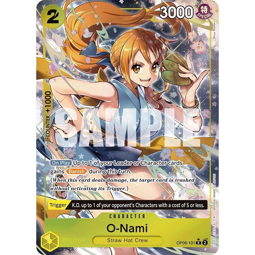 Image for O-Nami (Alternate Art) (OP06-101) (OP06) - One Piece Card Game