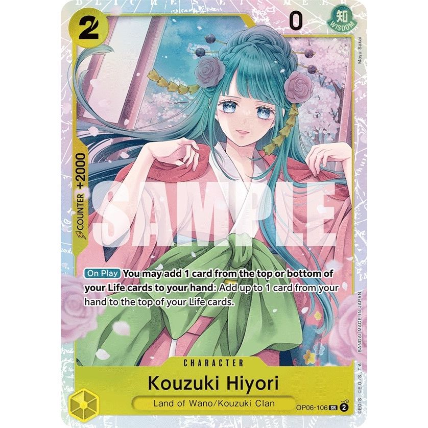 Image for Kouzuki Hiyori (OP06-106) (OP06) - One Piece Card Game