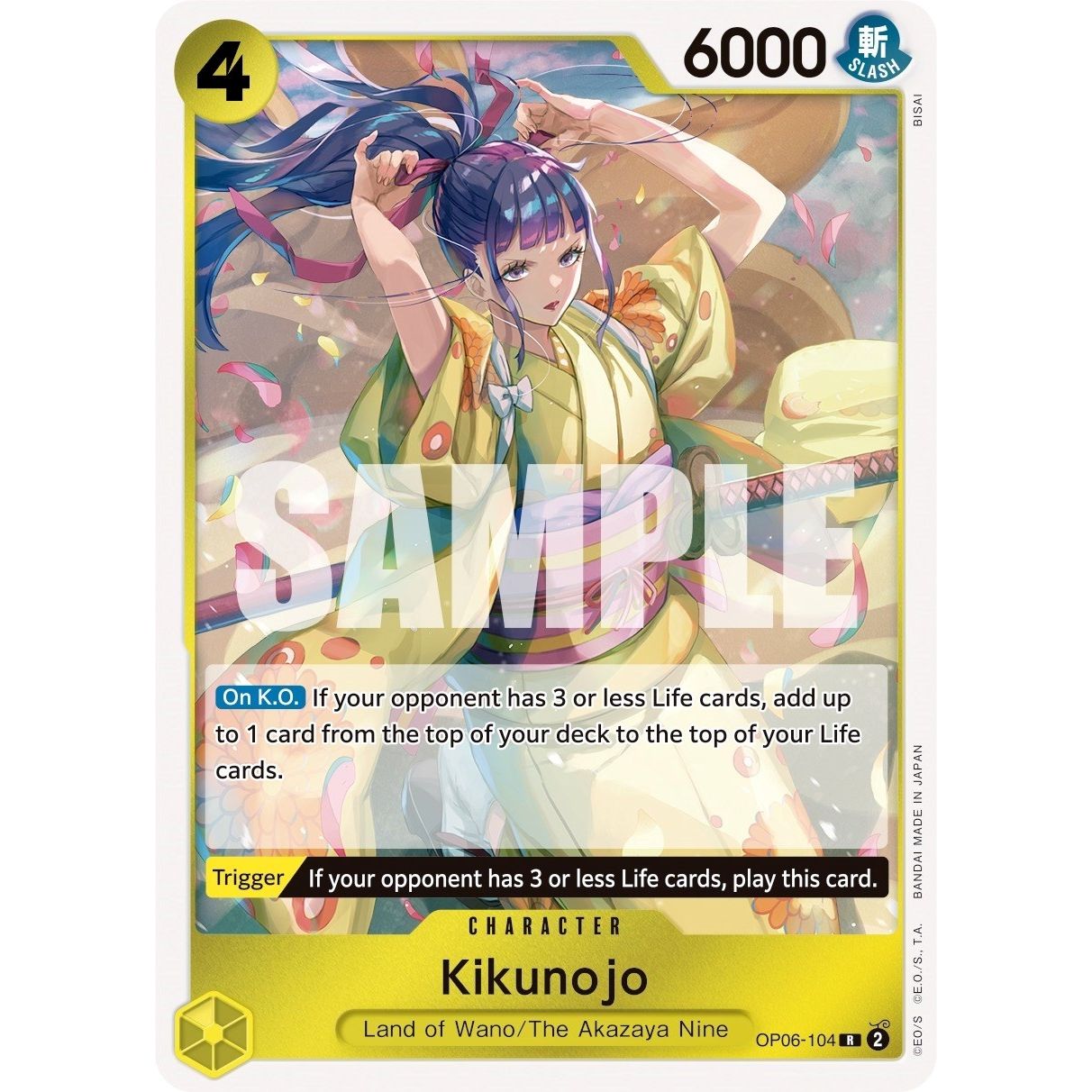 Image for Kikunojo (OP06-104) (OP06) - One Piece Card Game