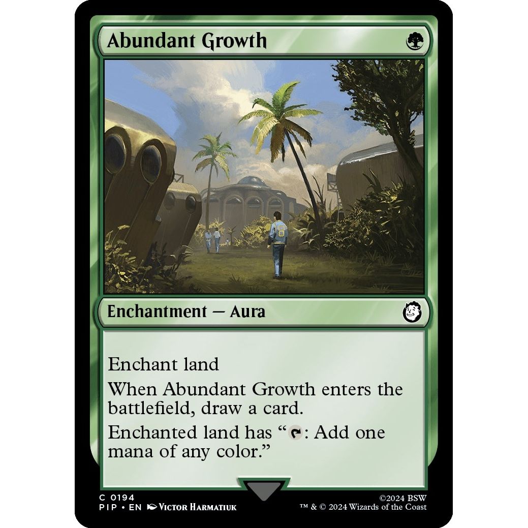 Image for Abundant Growth (194) (PIP) - Magic: The Gathering