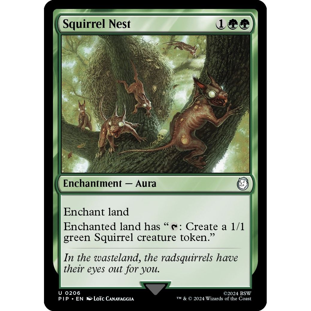 Image for Squirrel Nest (206) (PIP) - Magic: The Gathering