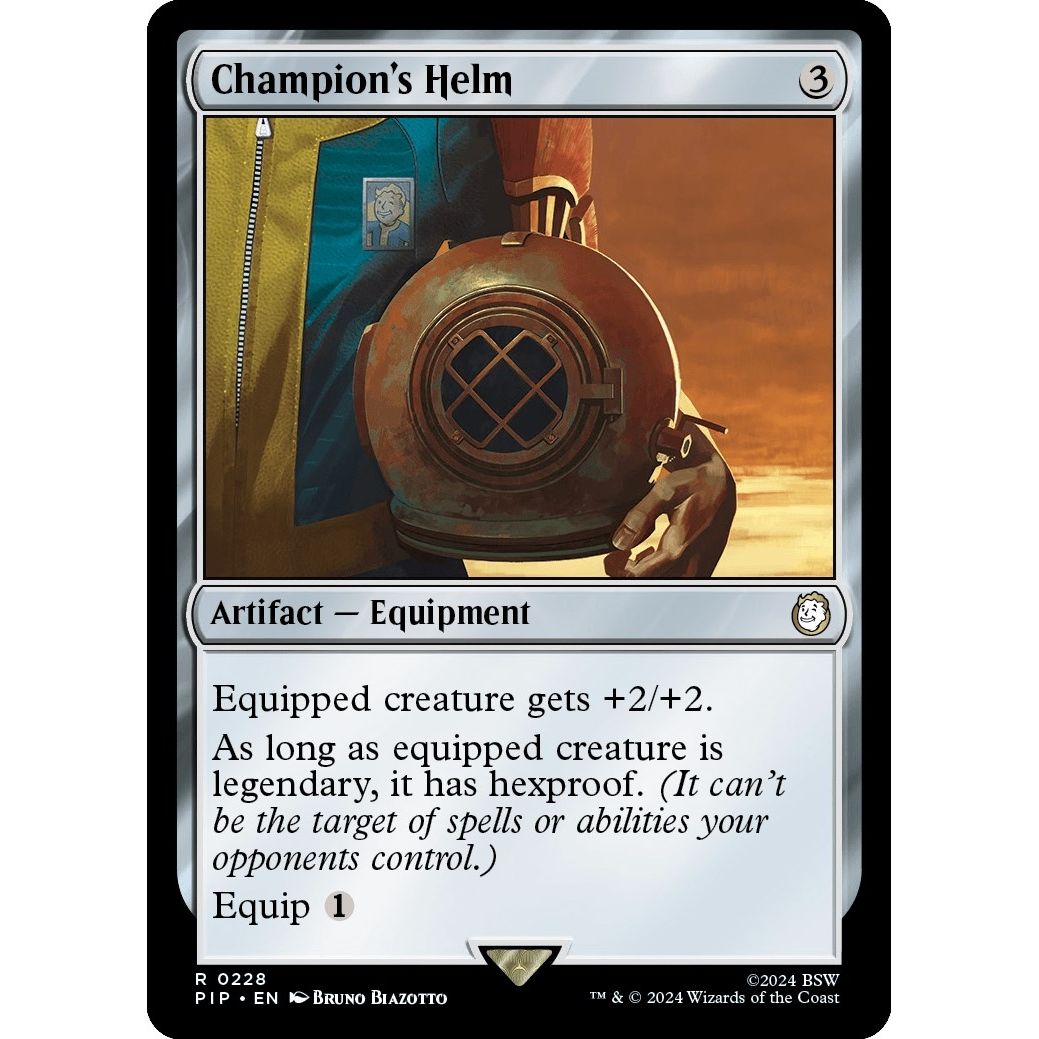 Image for Champion's Helm (228) (PIP) - Magic: The Gathering