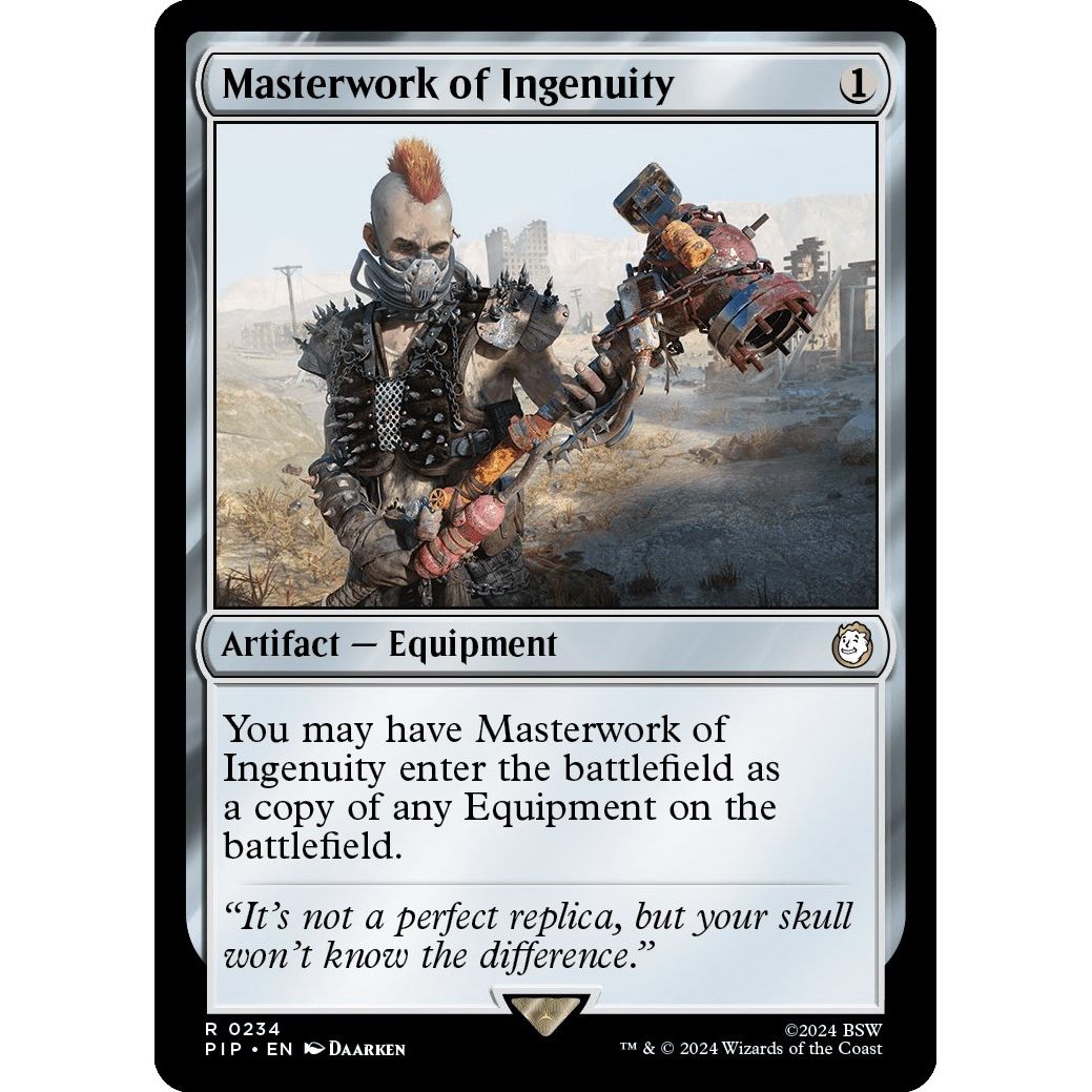 Image for Masterwork of Ingenuity (234) (PIP) - Magic: The Gathering