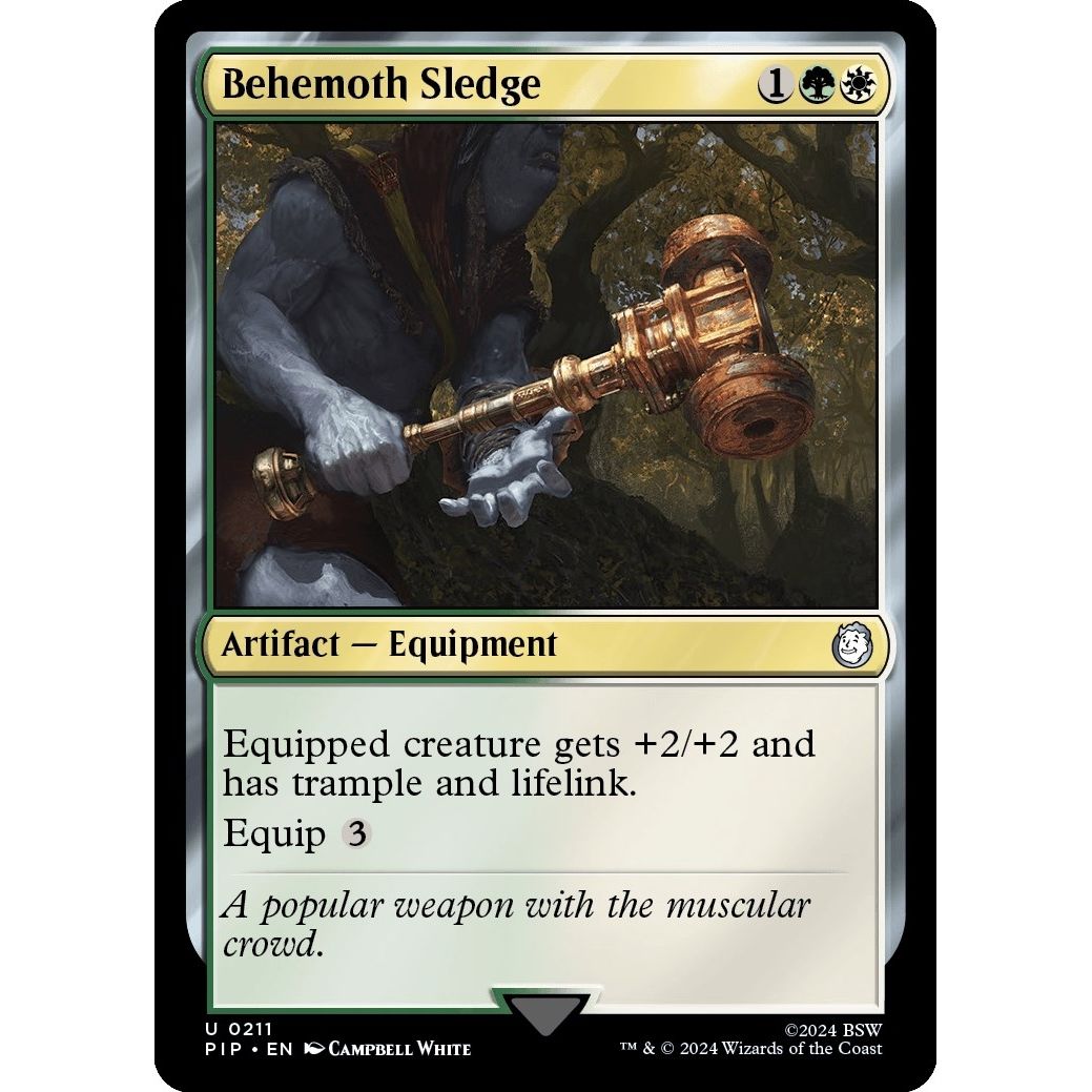 Image for Behemoth Sledge (211) (PIP) - Magic: The Gathering