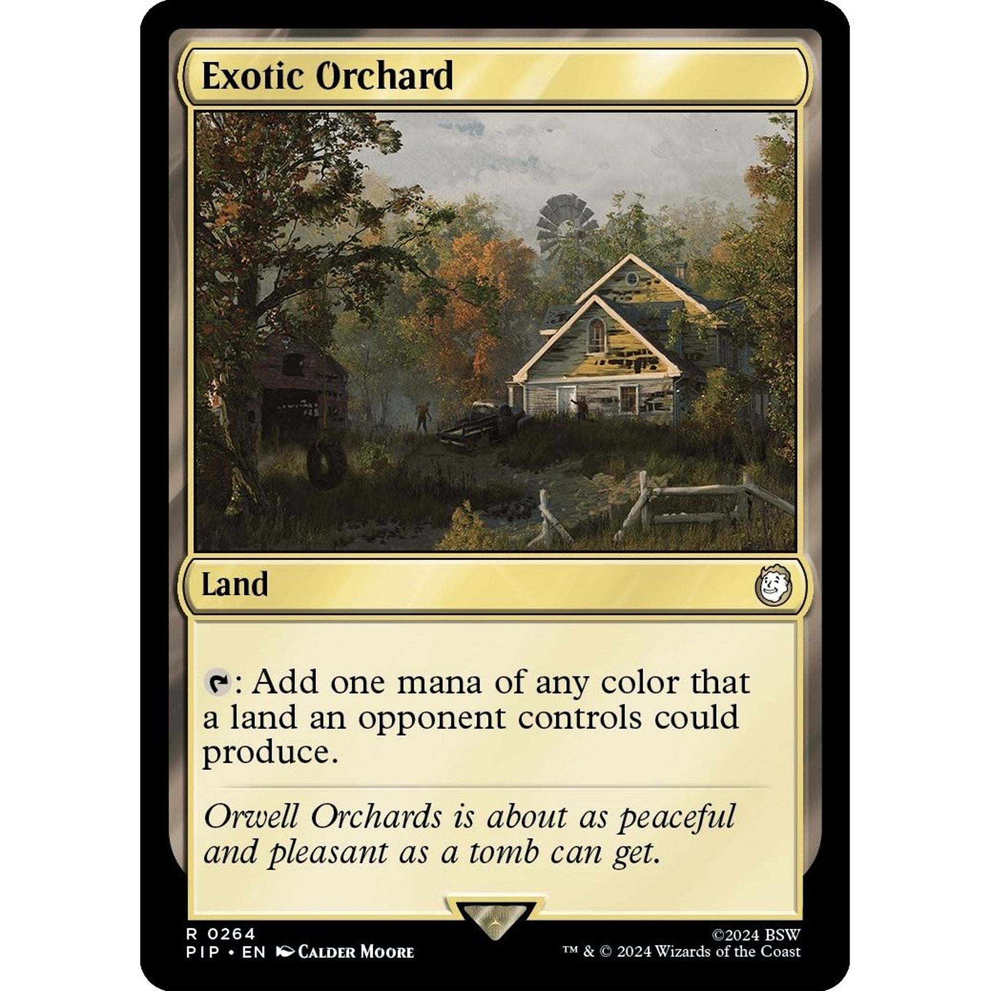 Image for Exotic Orchard (264) (PIP) - Magic: The Gathering