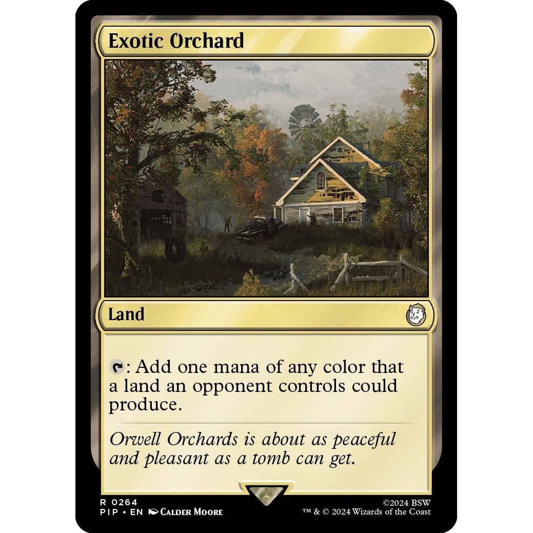 Image for Exotic Orchard (264) (PIP) - Magic: The Gathering