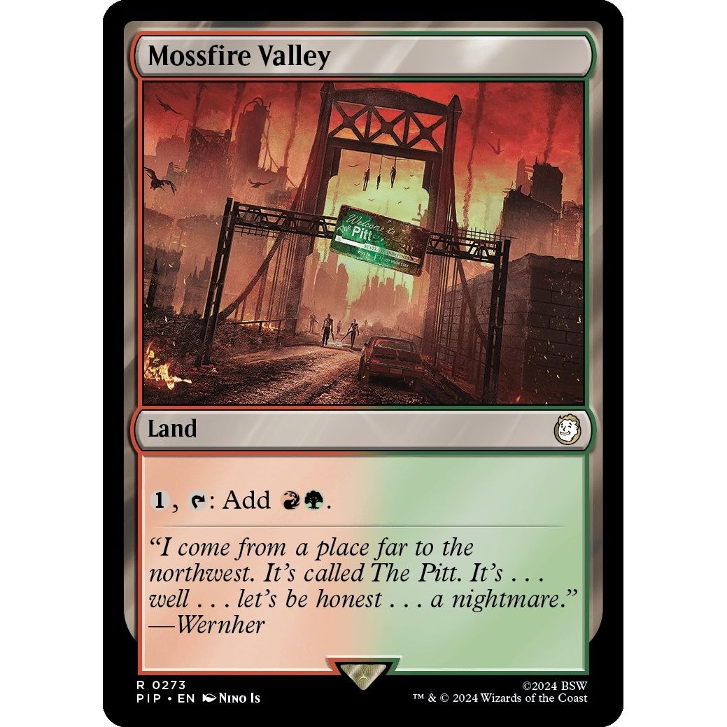 Image for Mossfire Valley (273) (PIP) - Magic: The Gathering