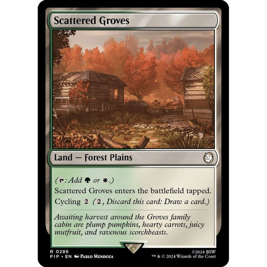 Image for Scattered Groves (286) (PIP) - Magic: The Gathering