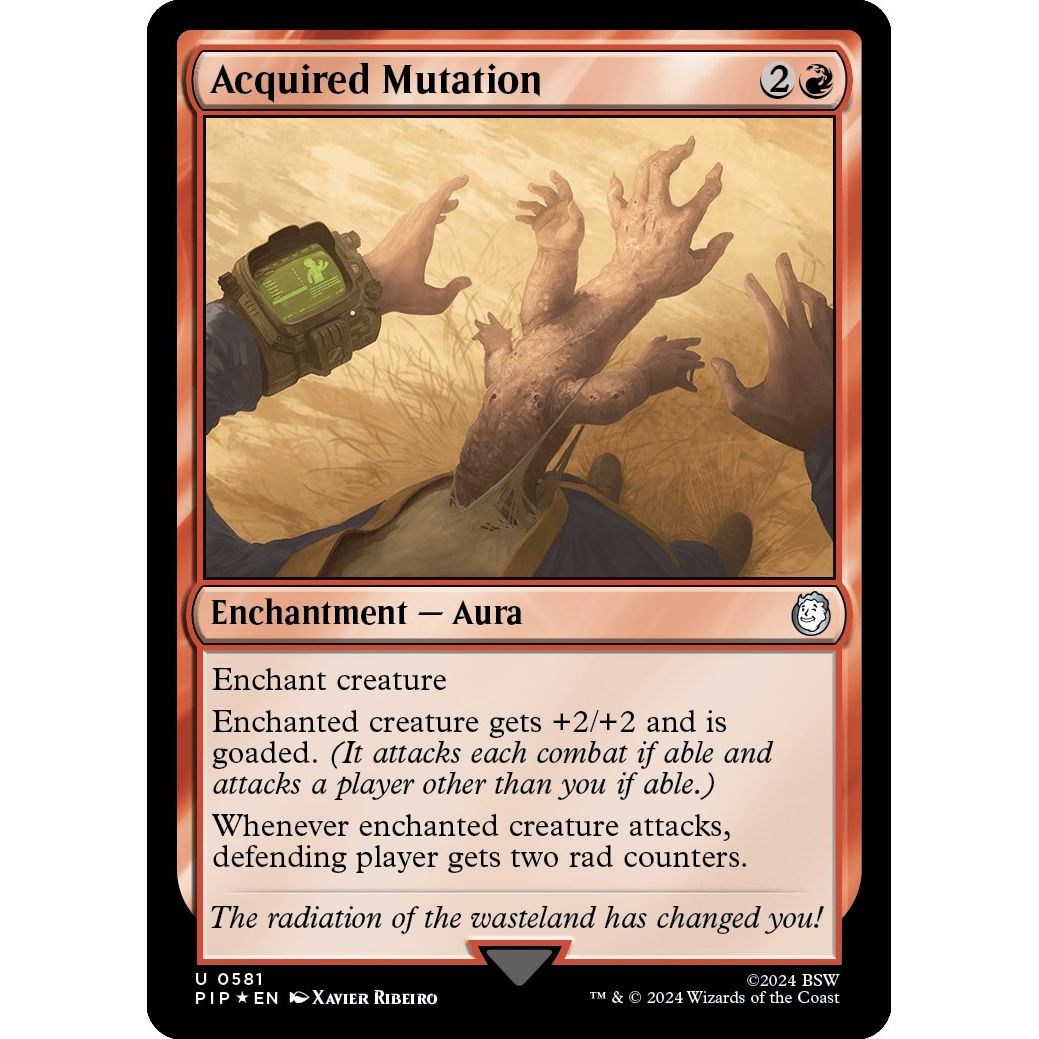 Image for Acquired Mutation (Surge Foil) (581) (PIP) - Magic: The Gathering