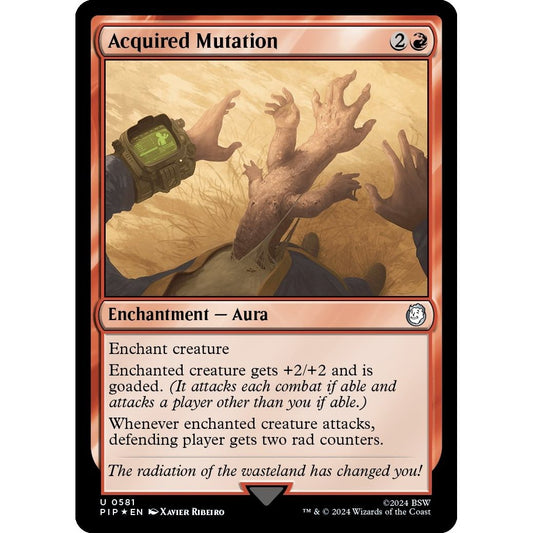 Image for Acquired Mutation (Surge Foil) (581) (PIP) - Magic: The Gathering