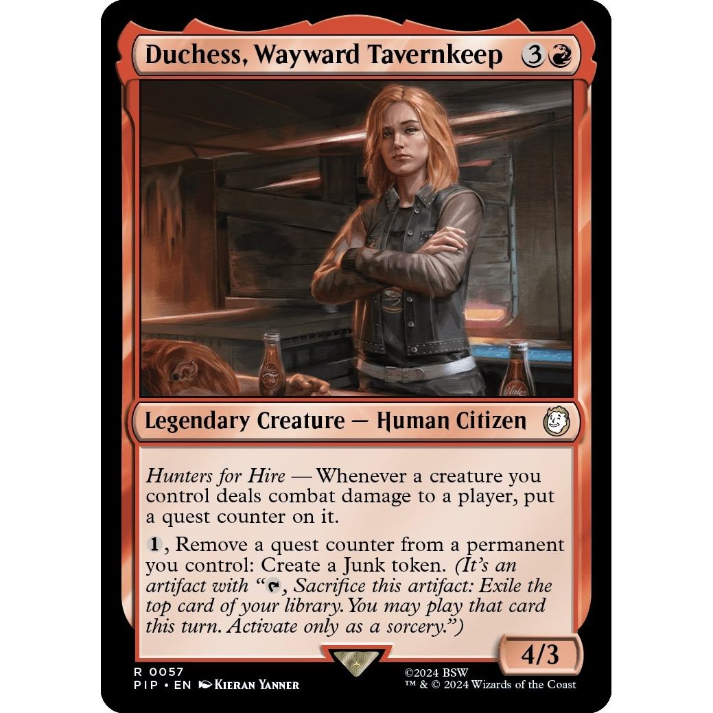 Image for Duchess, Wayward Tavernkeep (57) (PIP) - Magic: The Gathering