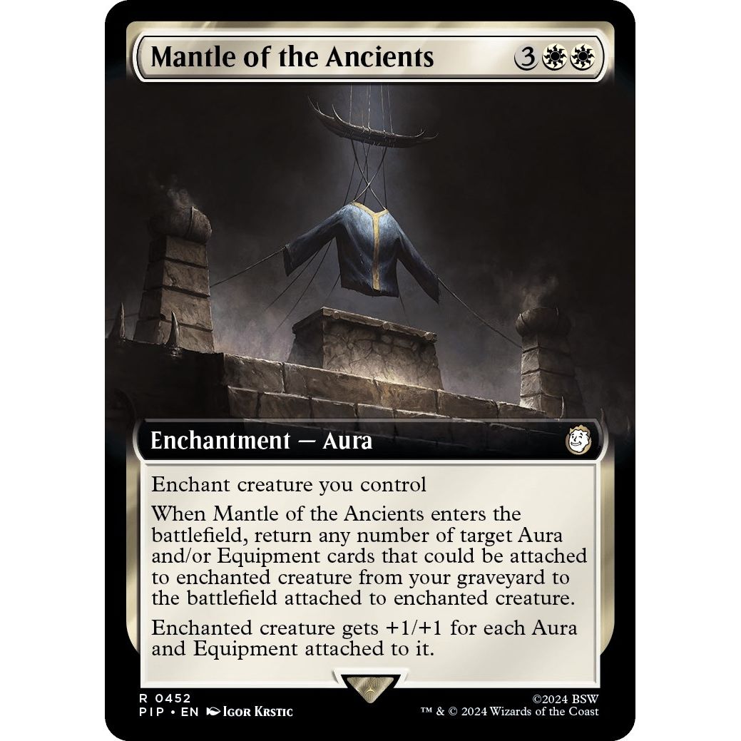 Image for Mantle of the Ancients (Extended Art) (452) (PIP) - Magic: The Gathering