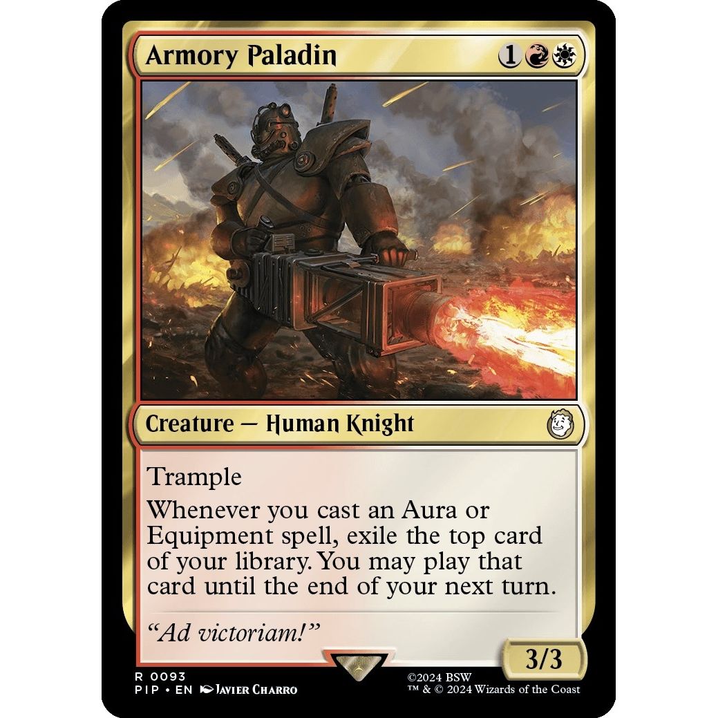 Image for Armory Paladin (93) (PIP) - Magic: The Gathering