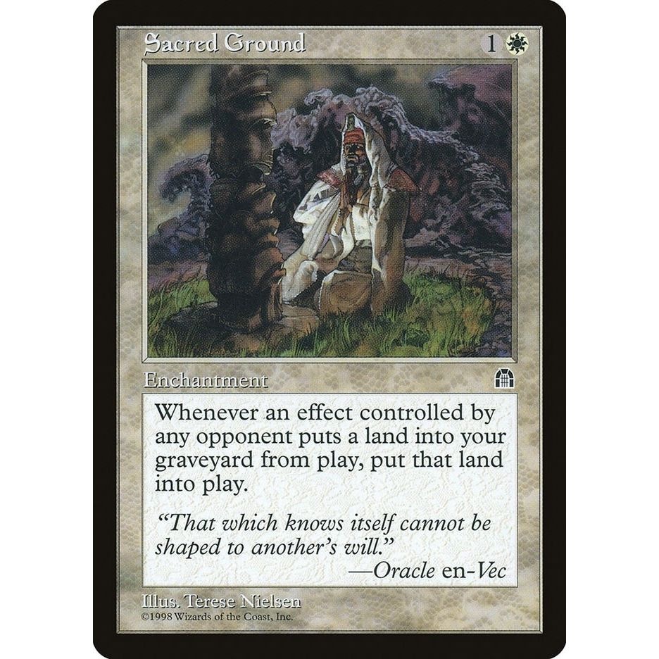 Image for Sacred Ground (STH) - Magic: The Gathering