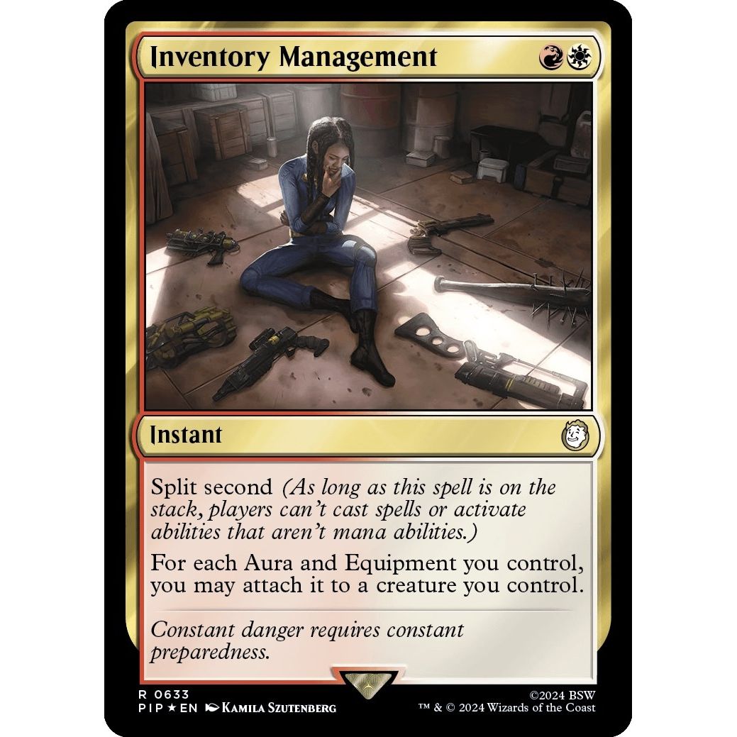 Image for Inventory Management (Surge Foil) (633) (PIP) - Magic: The Gathering