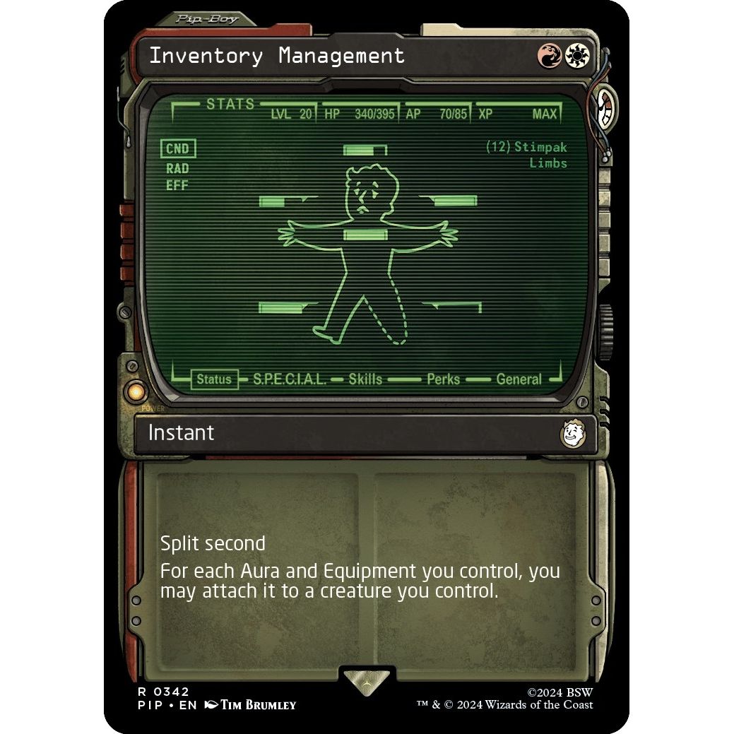 Image for Inventory Management (Showcase) (342) (PIP) - Magic: The Gathering