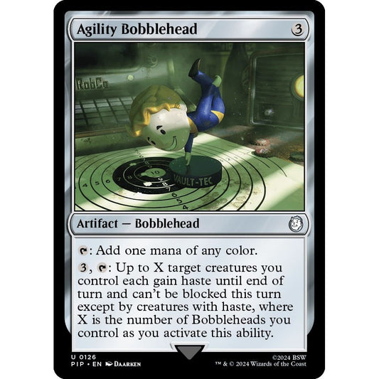 Image for Agility Bobblehead (126) (PIP) - Magic: The Gathering