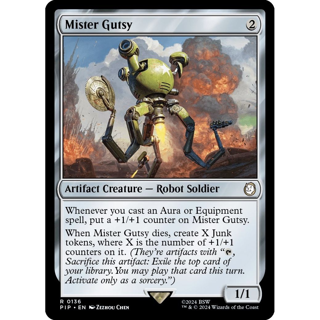 Image for Mister Gutsy (136) (PIP) - Magic: The Gathering