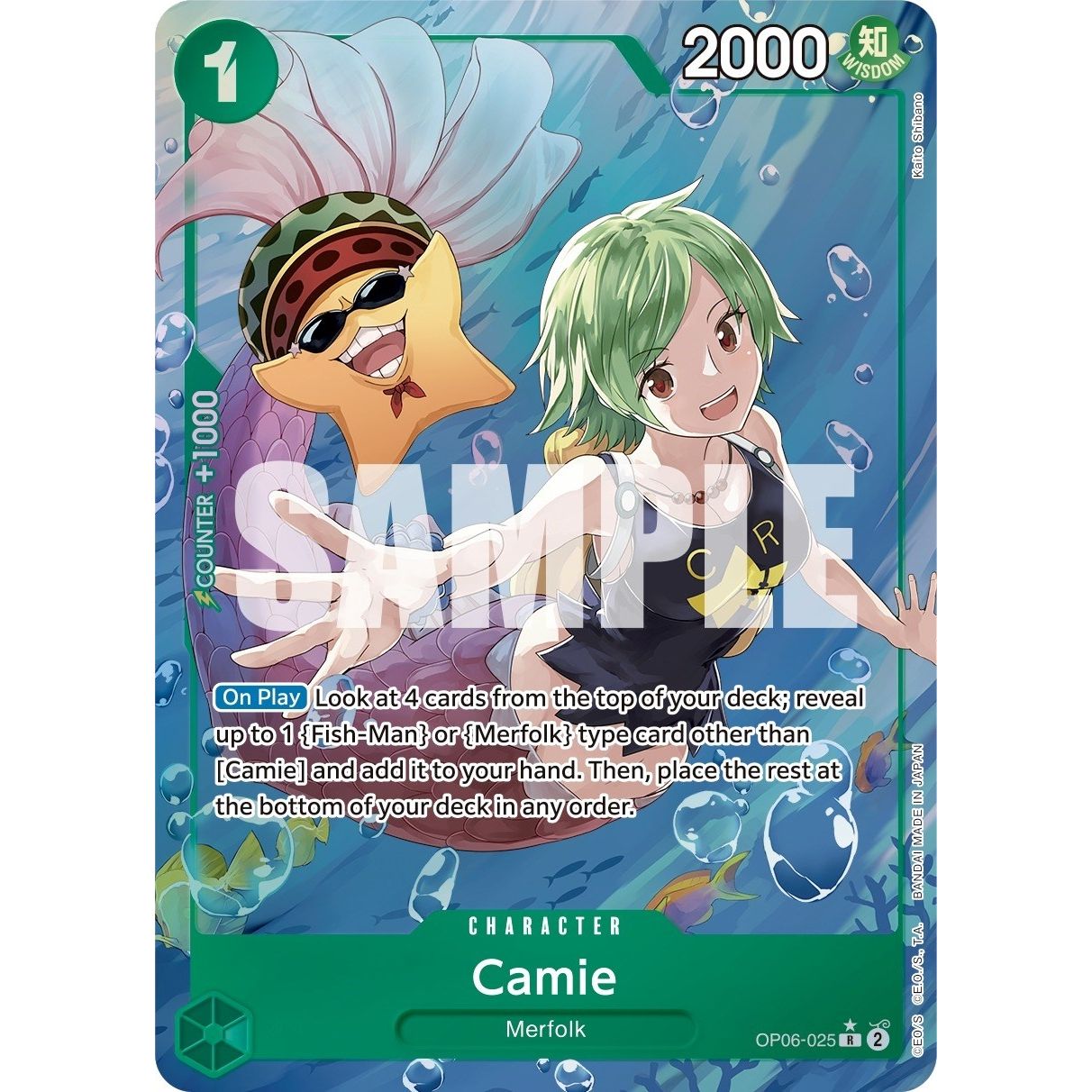 Image for Camie (Alternate Art) (OP06-025) (OP06) - One Piece Card Game
