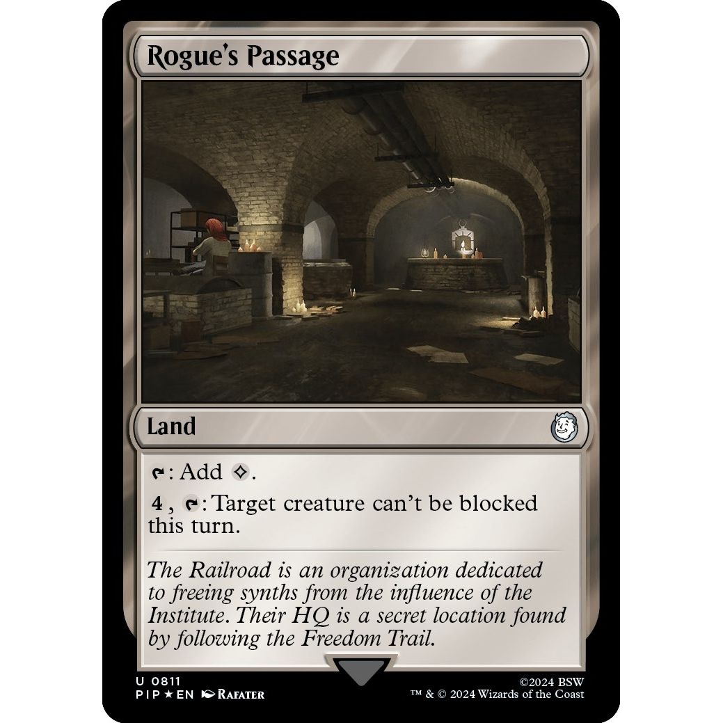 Image for Rogue's Passage (Surge Foil) (811) (PIP) - Magic: The Gathering