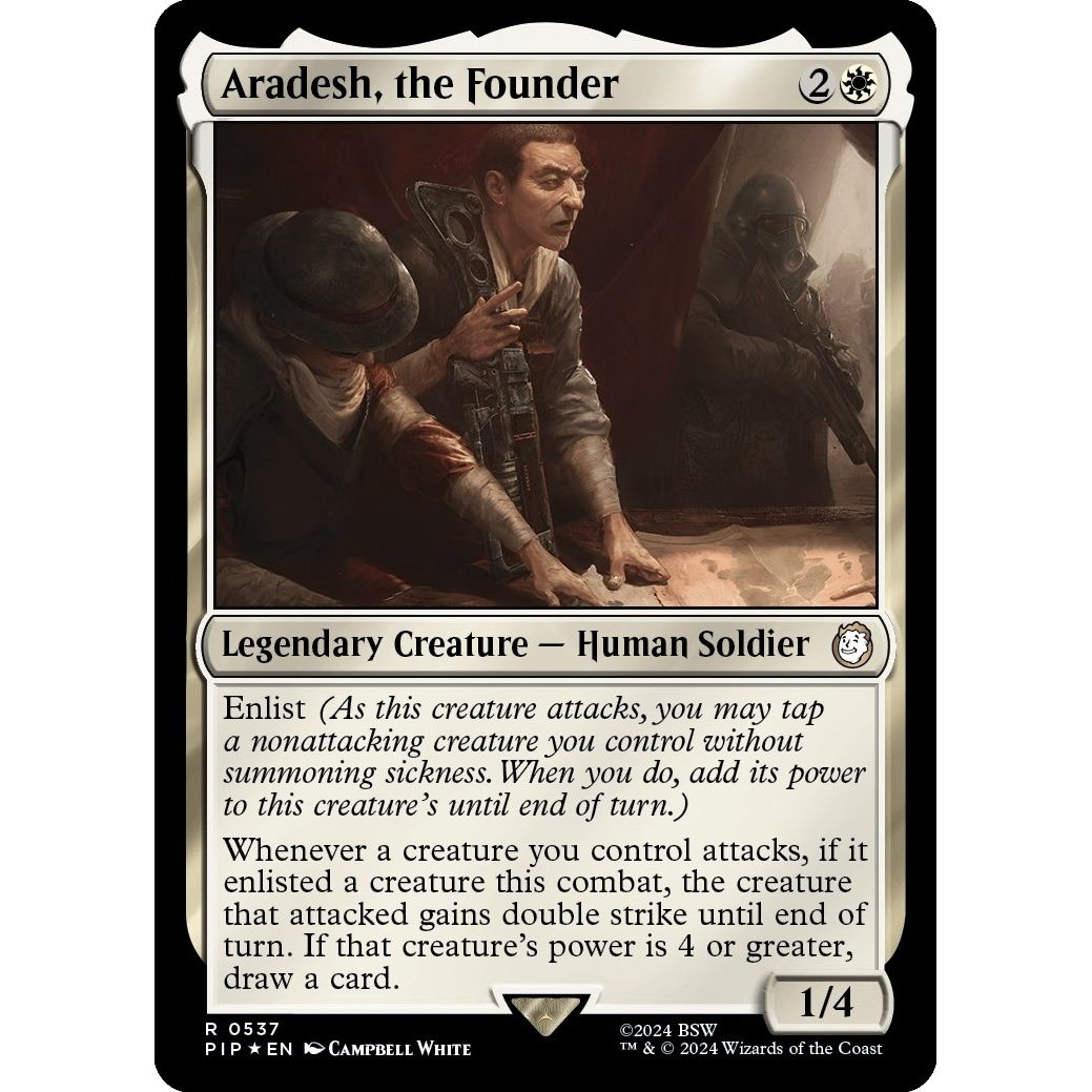 Image for Aradesh, the Founder (Surge Foil) (537) (PIP) - Magic: The Gathering