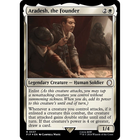 Image for Aradesh, the Founder (Surge Foil) (537) (PIP) - Magic: The Gathering
