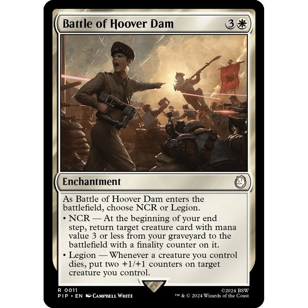 Image for Battle of Hoover Dam (11) (PIP) - Magic: The Gathering
