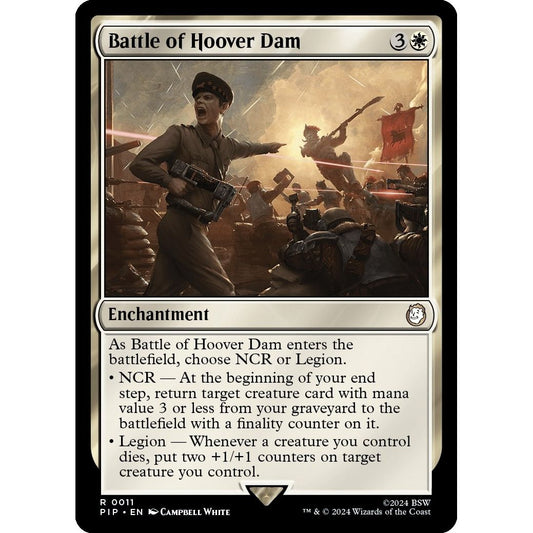 Image for Battle of Hoover Dam (11) (PIP) - Magic: The Gathering