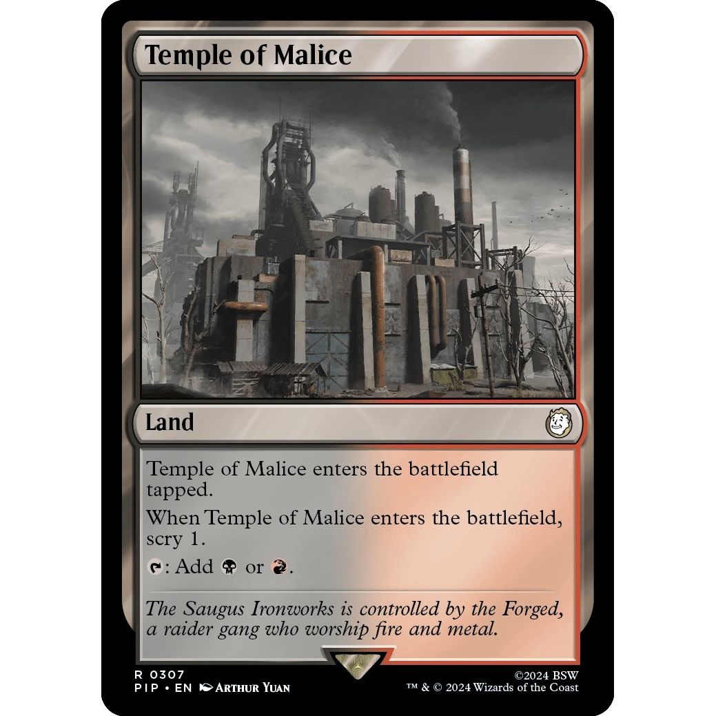 Image for Temple of Malice (307) (PIP) - Magic: The Gathering