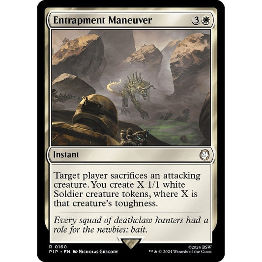 Image for Entrapment Maneuver (160) (PIP) - Magic: The Gathering