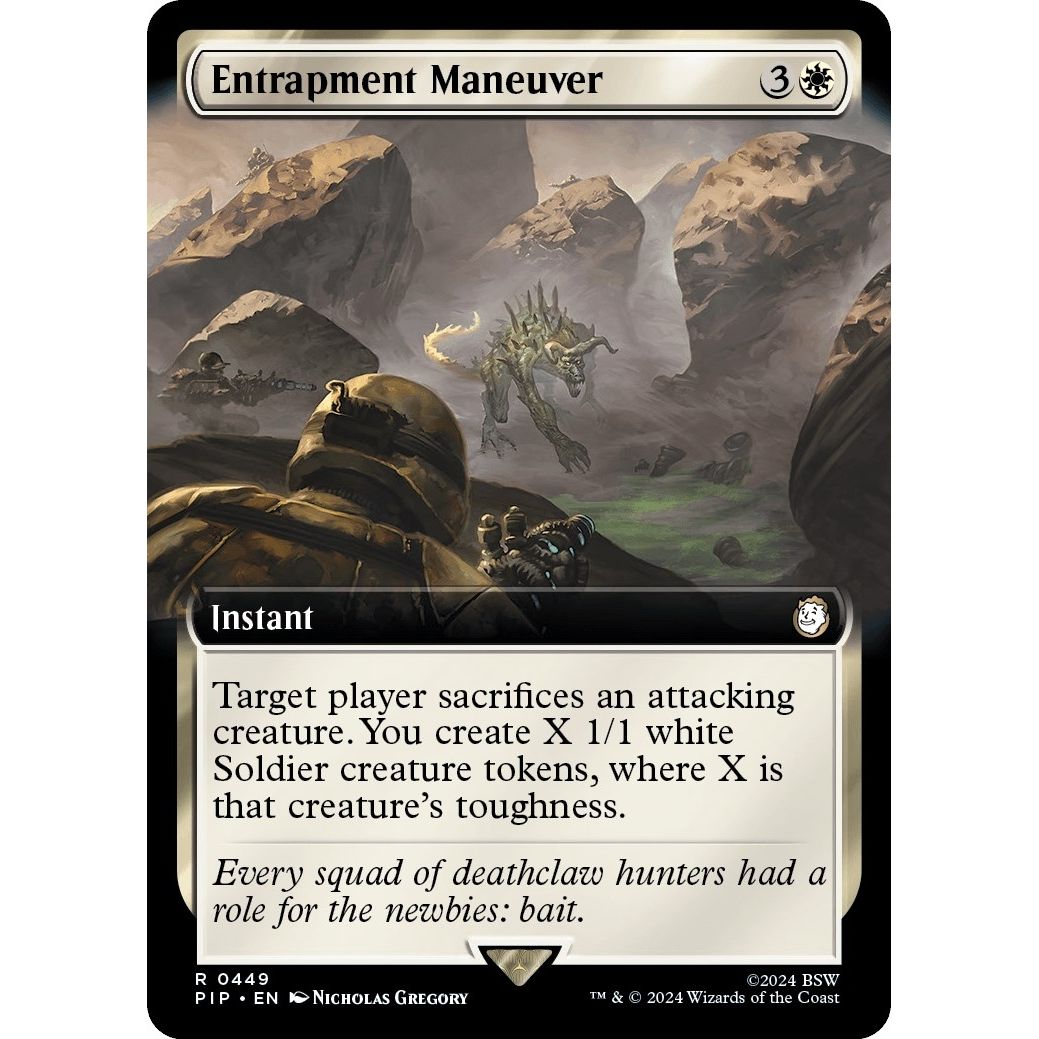 Image for Entrapment Maneuver (Extended Art) (449) (PIP) - Magic: The Gathering